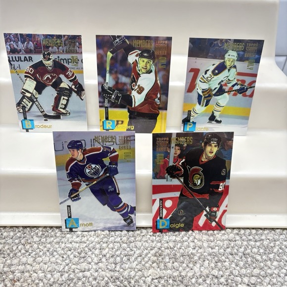1994 Topps Stadium Club Members Only Hockey 50 Card Set Gretzky More - Picture 8 of 12